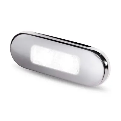  LED lamp oblong ss cool white 